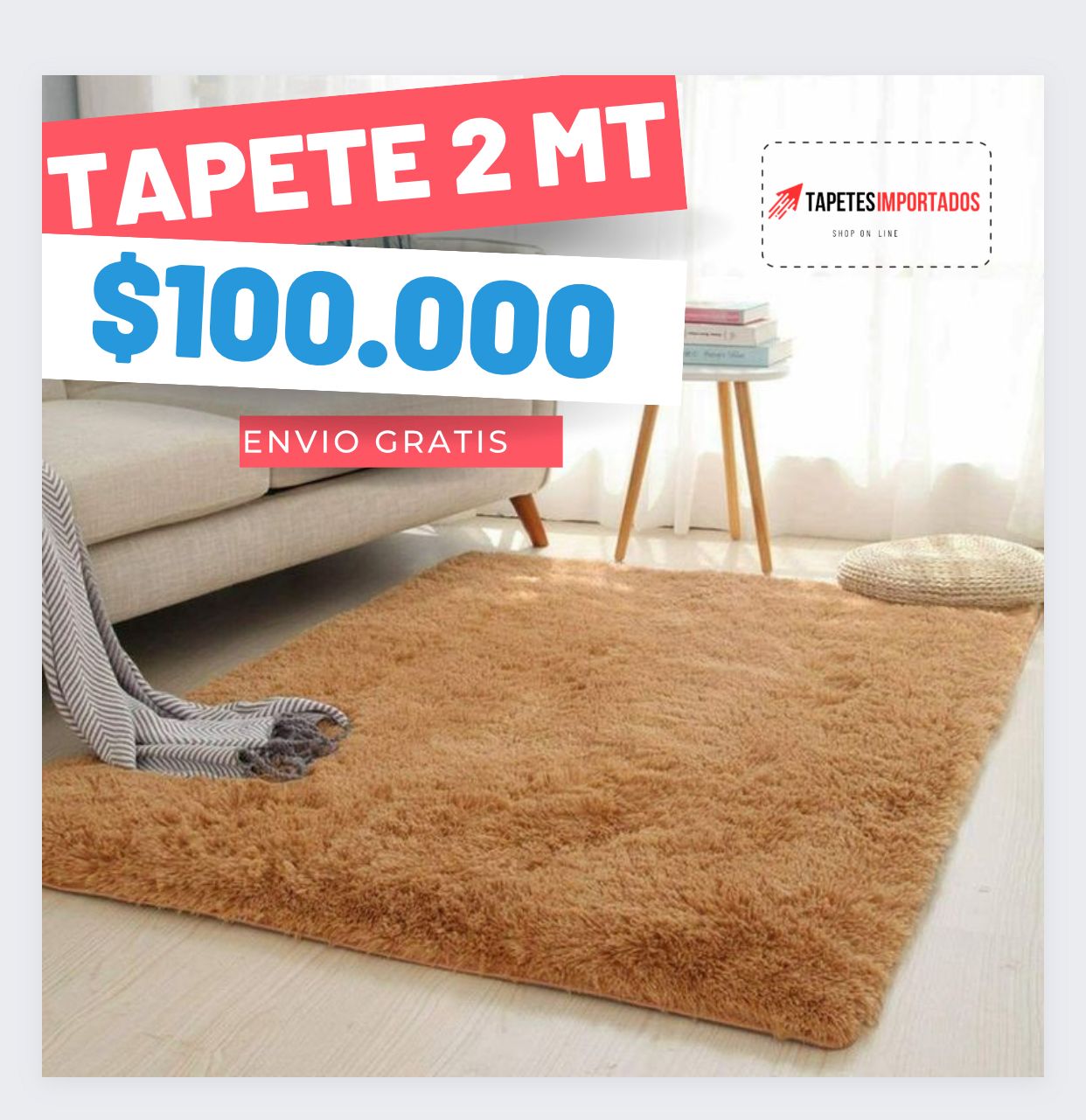 TAPETE PARA SALA COLOR MOSTAZA – Tapetes Importados Colombia